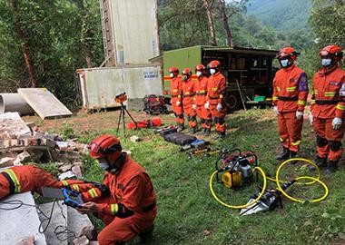 Xunkai Fire to help a forest fire 